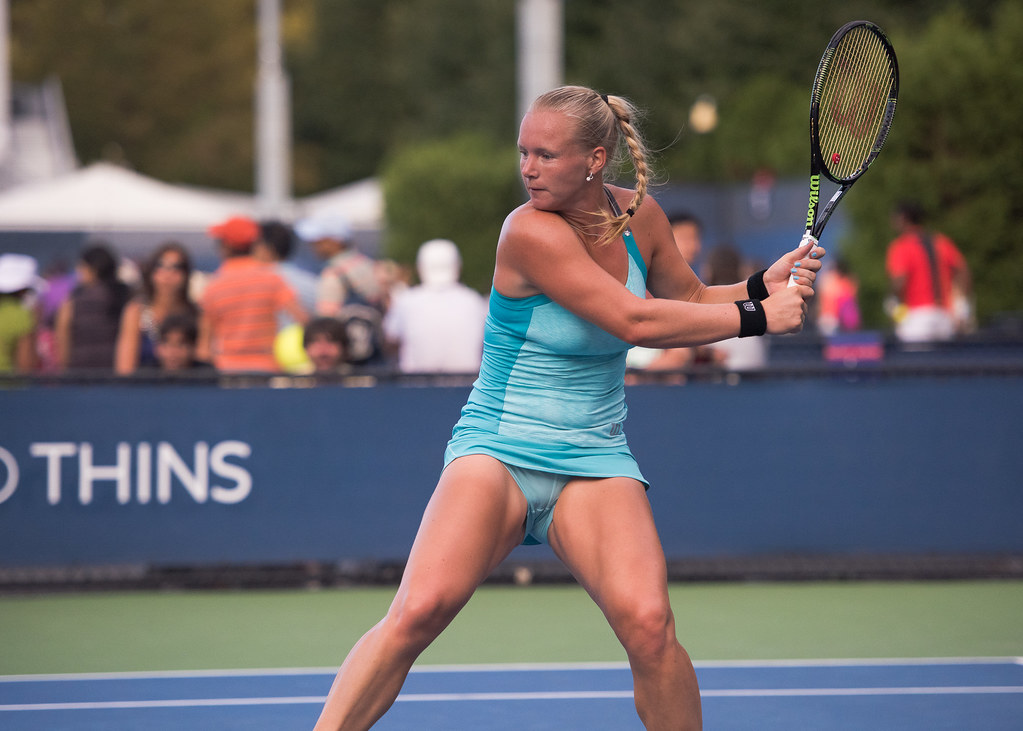 2015 US Open Tennis - Qualies - Kiki Bertens (NED) [8] def. Xinyun Han (CHN)