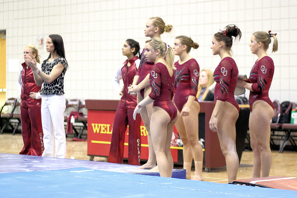 OU Gymnastics at TWU - Beam